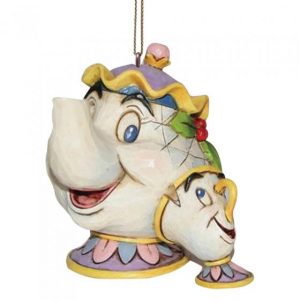 Mrs Potts en Chip - Ornament