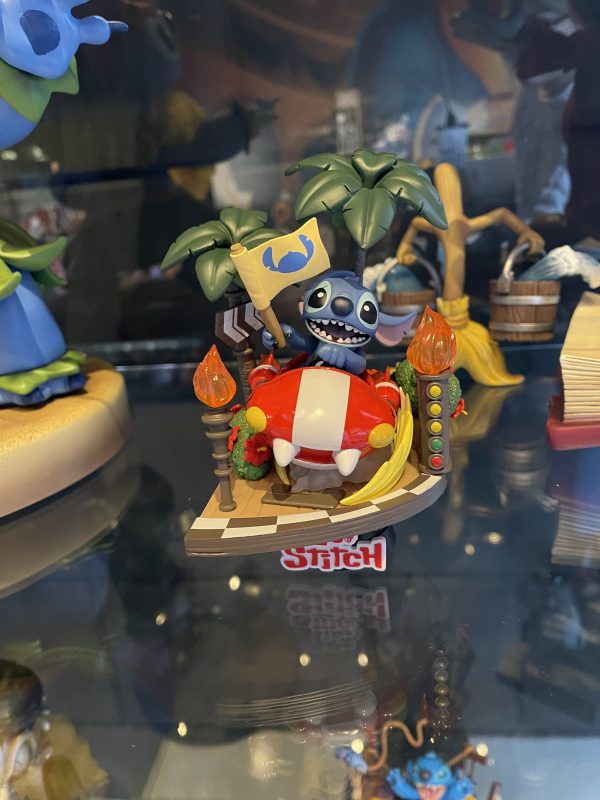 Stitch - Stitch Racing Car PVC Diorama Statue