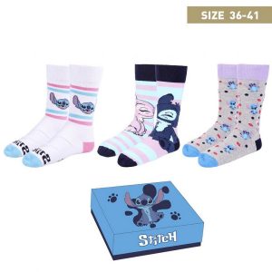 Angel en Stitch sokken - One Size - Maat 35-41