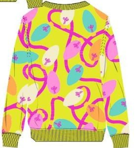 Alternative view of Stitch Kerst Trui (let op de afmetingen, i.v.m. Hygiëne is retourneren helaas niet mogelijk)