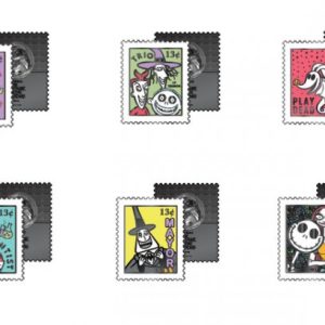 NBC Mystery pin - Postzegel