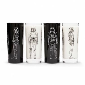 Stormtrooper glazen - set 4 stuks