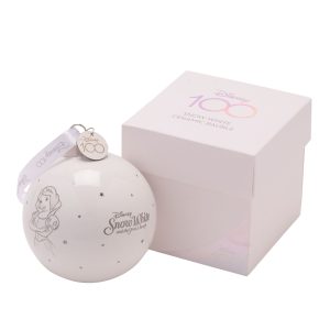 Alternative view of Disney 100 - Sneeuwwitje - Kerstbal Wit Keramiek