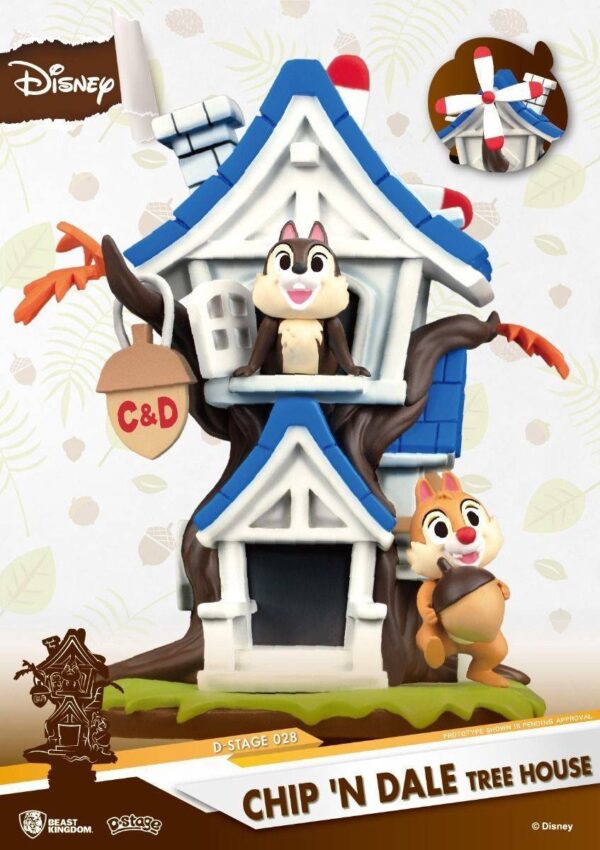 Chip and Dale - PVC Diorama