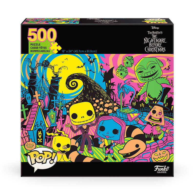 Funko Pop Puzzles - NBC - 500 stukjes Black Light