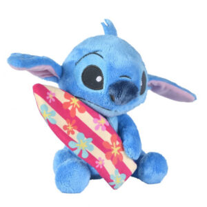 Alternative view of Stitch knuffel met surfboard 25cm