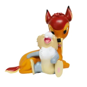 Tuinbeeld Bambi met Stamper 30 cm