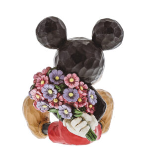 Alternative view of Mickey Mouse with Flowers Mini Figurine