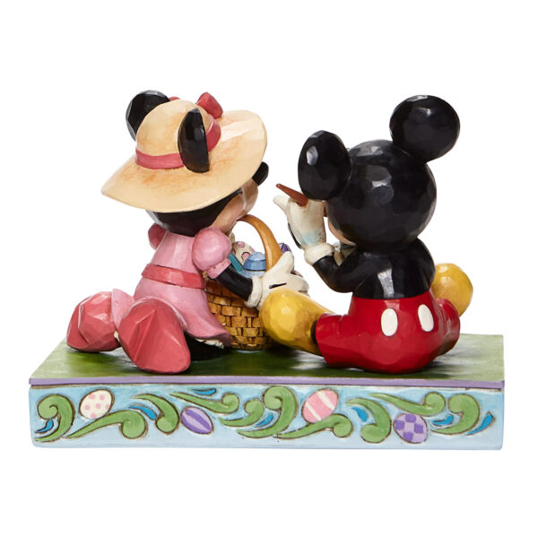Easter Artistry - Mickey and Minnie Easter Figurine - Afbeelding 3