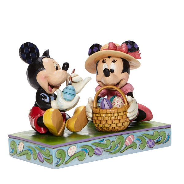 Easter Artistry - Mickey and Minnie Easter Figurine - Afbeelding 5