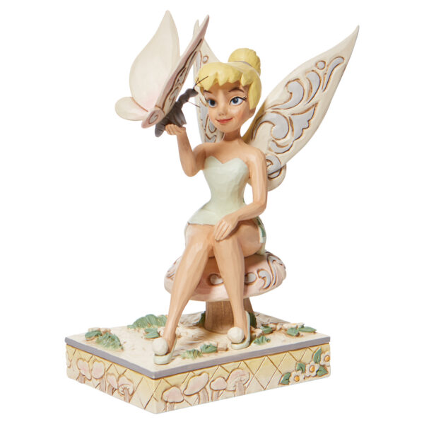 Passionate Pixie - White Woodland Tinkerbell Figurine - Afbeelding 4
