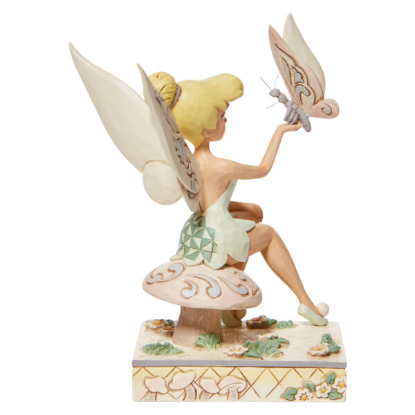 Passionate Pixie - White Woodland Tinkerbell Figurine - Afbeelding 3