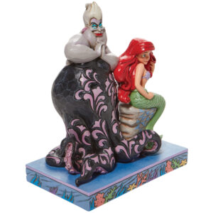 Alternative view of Ursula and Ariel Figurine