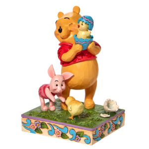 Alternative view of Easter Pooh and Piglet Figurine