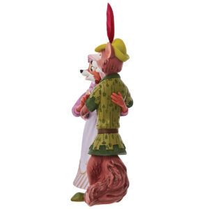 Alternative view of Maid Marion and Robin Hood Figurine