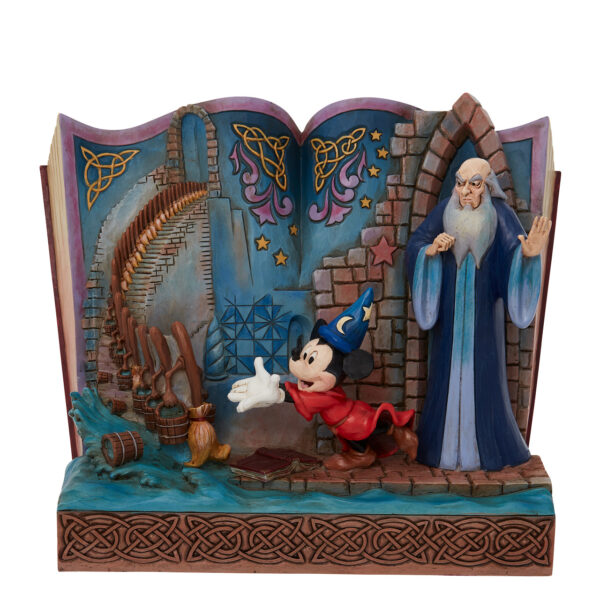 Sorcerer Mickey Storybook Figurine