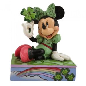 St. Patrick's Minnie Mouse Personality Pose Figurine