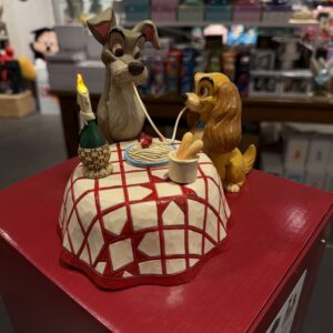 Alternative view of DINNER FOR TWO (LADY & THE TRAMP SPAGHETTI LED) met lampje