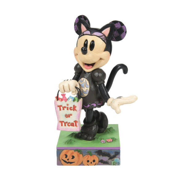 Minnie Mouse Cat Costume Figurine