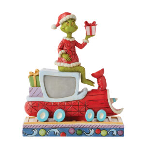The Grinch - Grinch on Train Figurine