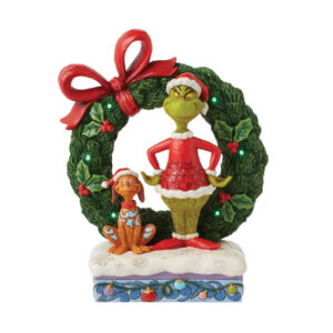 The Grinch - Grinch Lightup Wreath - met lampjes.