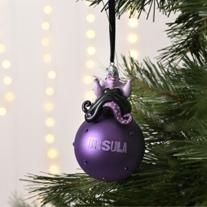 Disney Ursula On A Glass Bauble