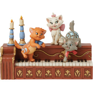 Aristocats - Kittens on Piano Figurine