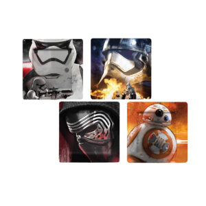 Alternative view of Star Wars: 4 Melamine Plates (bordjes)