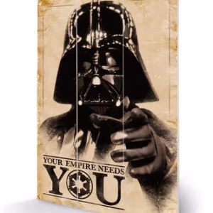 Star Wars: Wandbord The Empire Needs You
