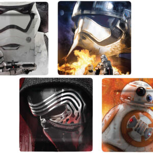 Star Wars: 4 Melamine Plates (bordjes)