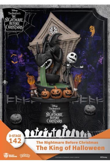 Nightmare before Christmas D-Stage PVC Diorama The King of Halloween