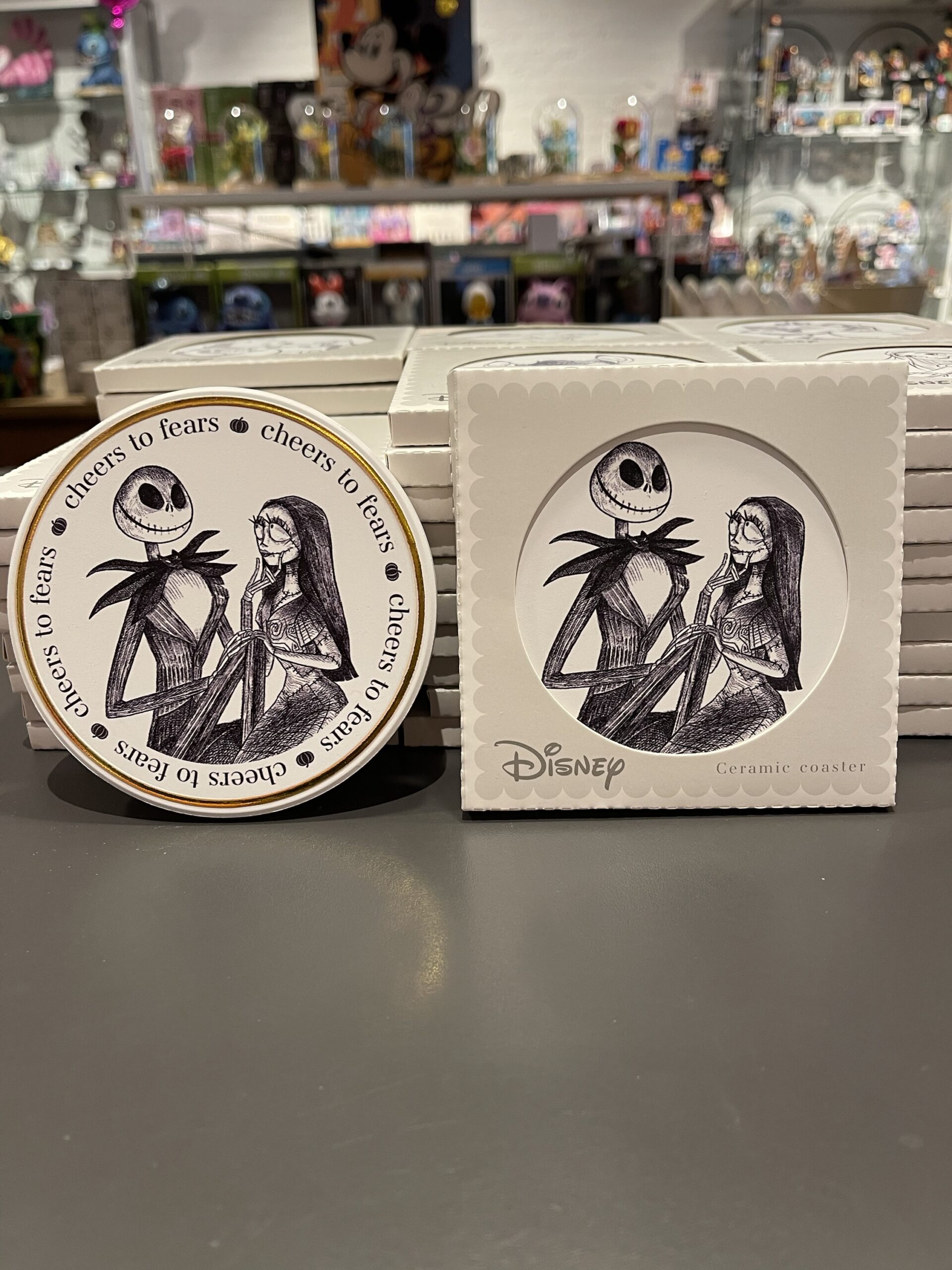 Onderzetter - Jack en Sally