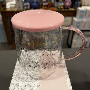 Glazen mok met deksel - Marie