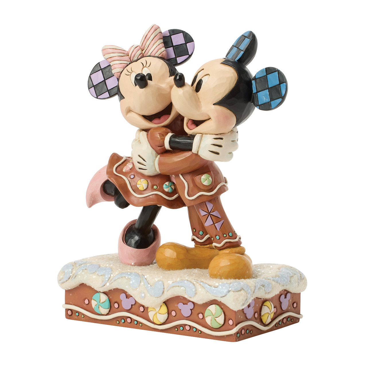 Mickey and Minnie Gingerbread Figurine by Disney Traditions - Afbeelding 6